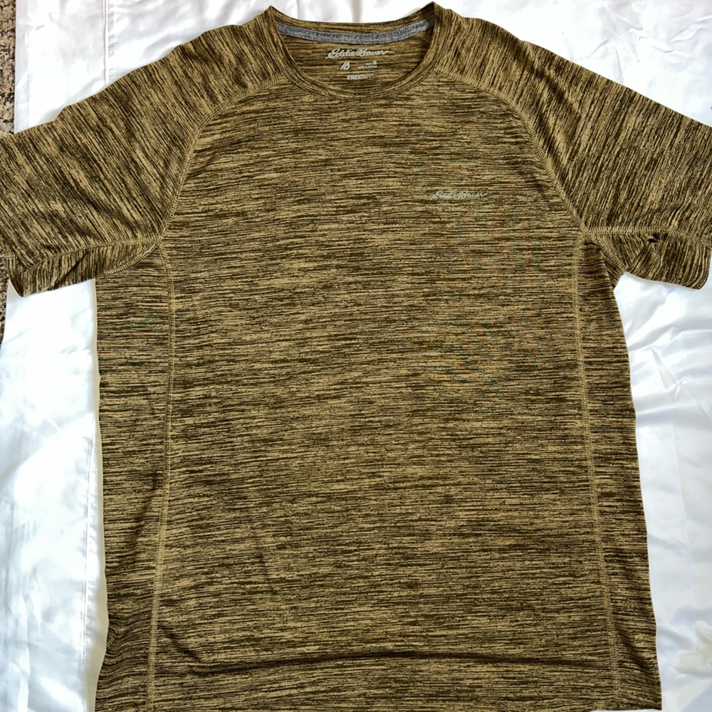 Eddie Bauer Brown Heathered Tee